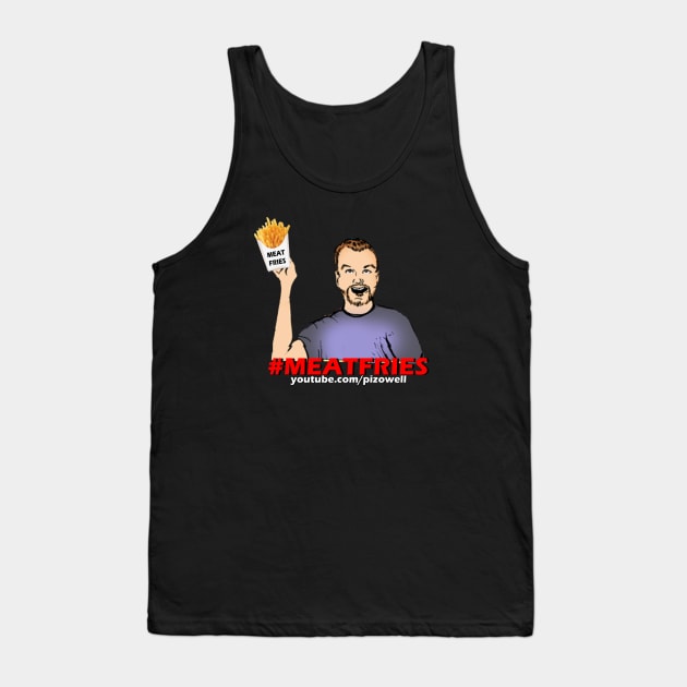 Meat Fries Tank Top by pizowell